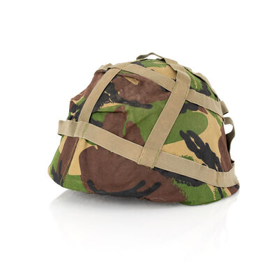 British Woodland Combat Helmet Cover - Regular, , large